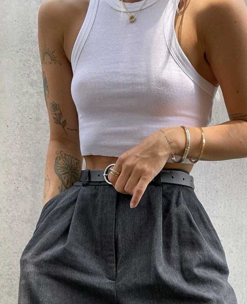 White Tank Top