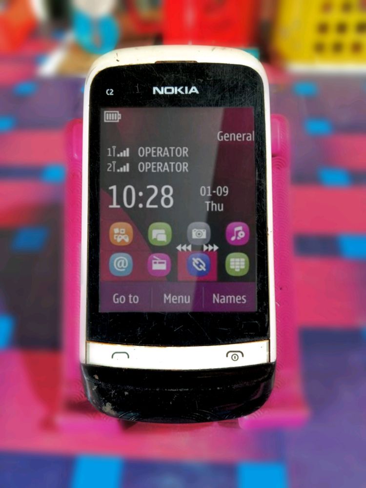 Nokia C2 Sliding Phone