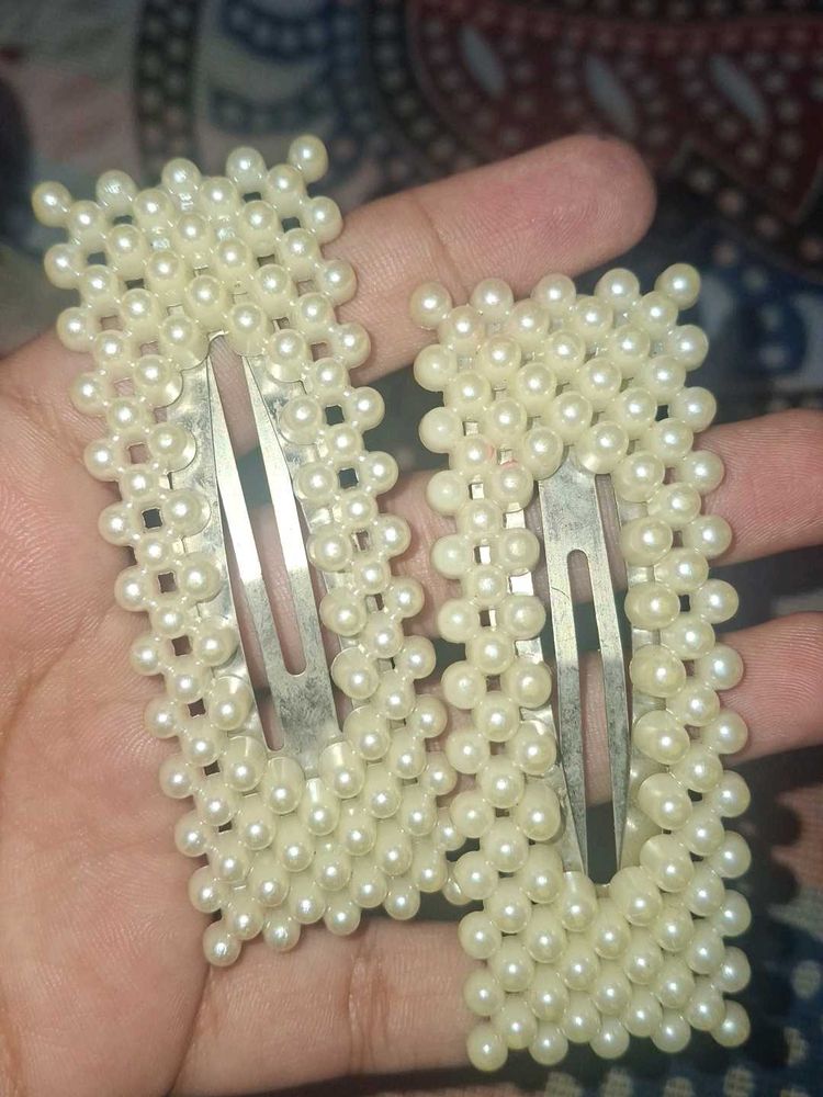 Beaded Clip AND Clutcher Set