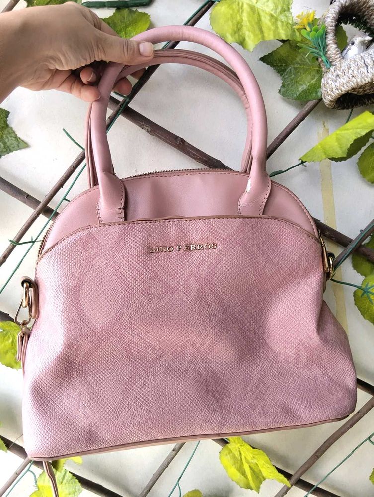 Reptilian Pattern Tote Bag With Detachable Strap