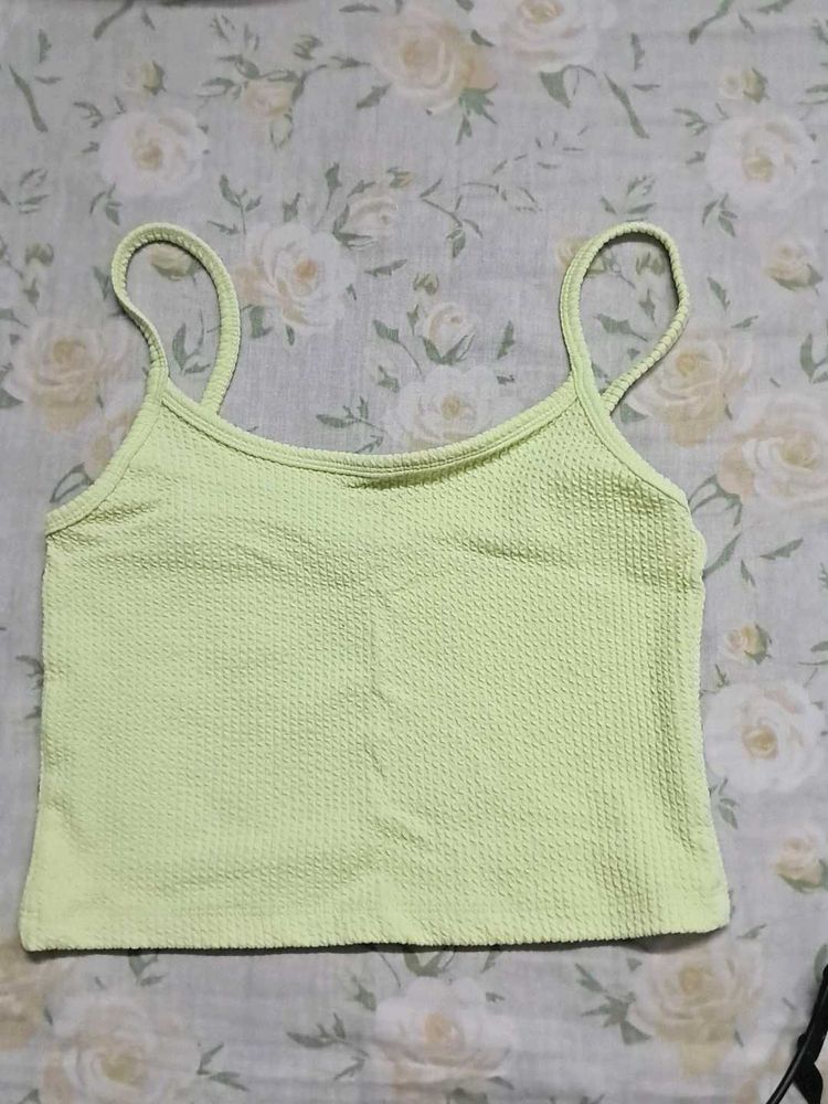 Neon Bralette Crop Top