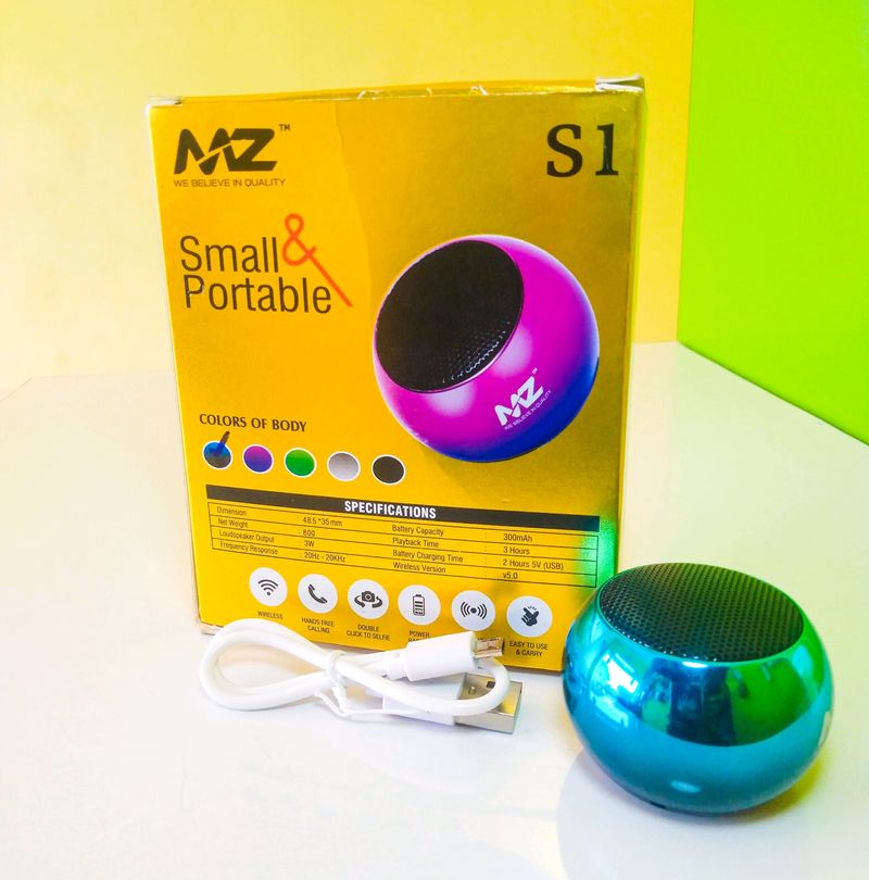 Mz Mini Bluetooth Speaker (s1)