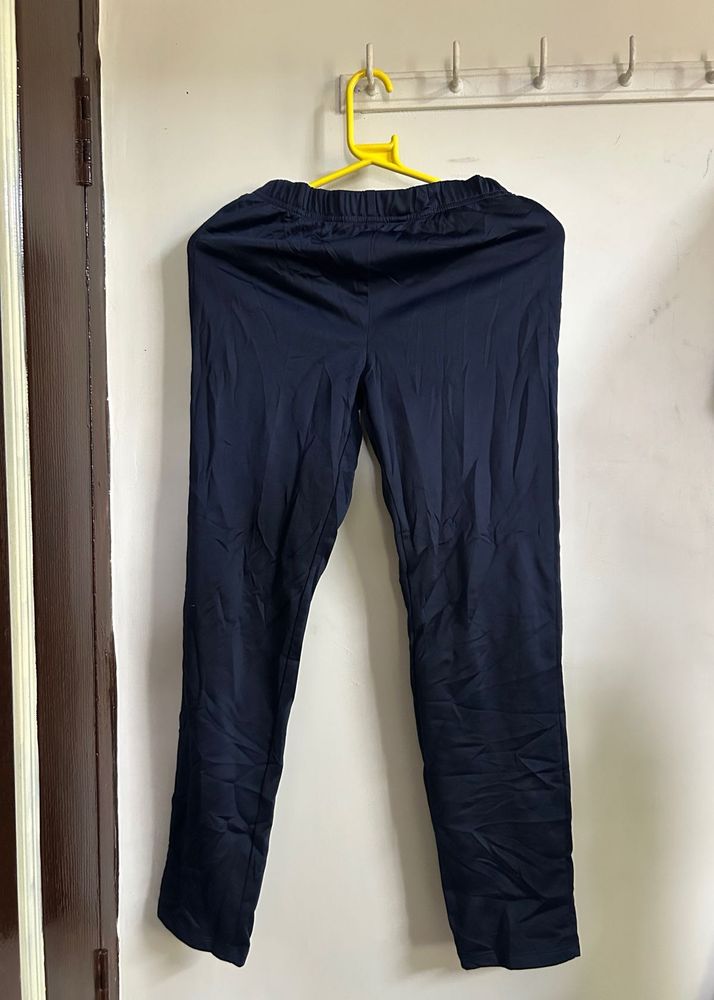 Navy Blue Casual Pants