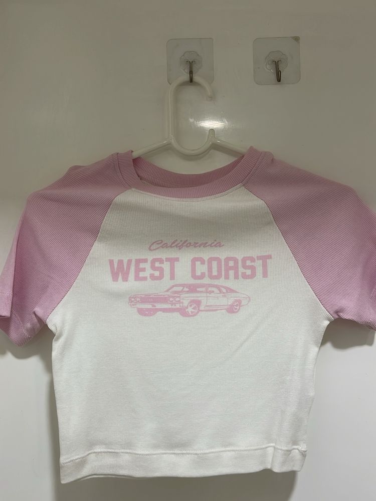 Cute baby pink top