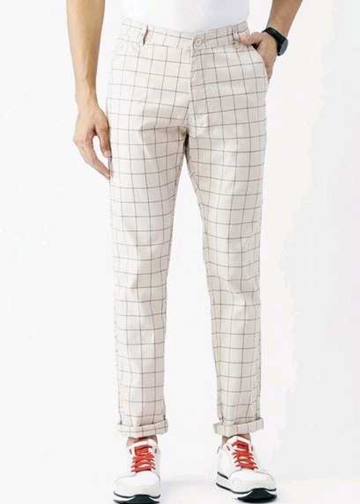 Checked Pant | Cotton Material