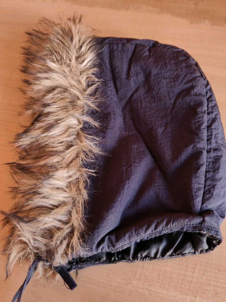 Fur Trimmed Winter Hat