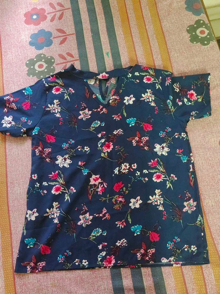 Floral Print Top