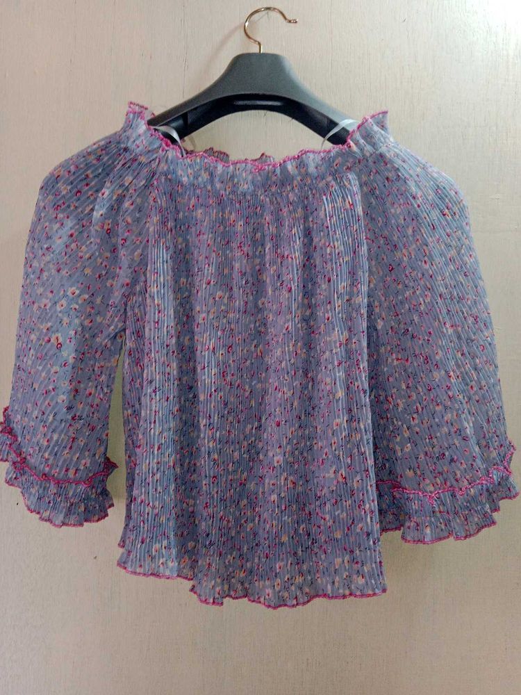 Floral Off-Shoulder Top