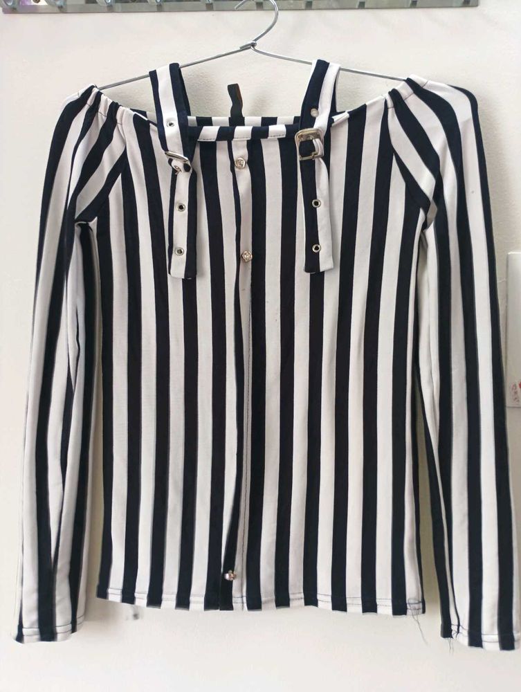 Striped Top.