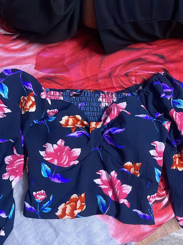 Floral Crop Top