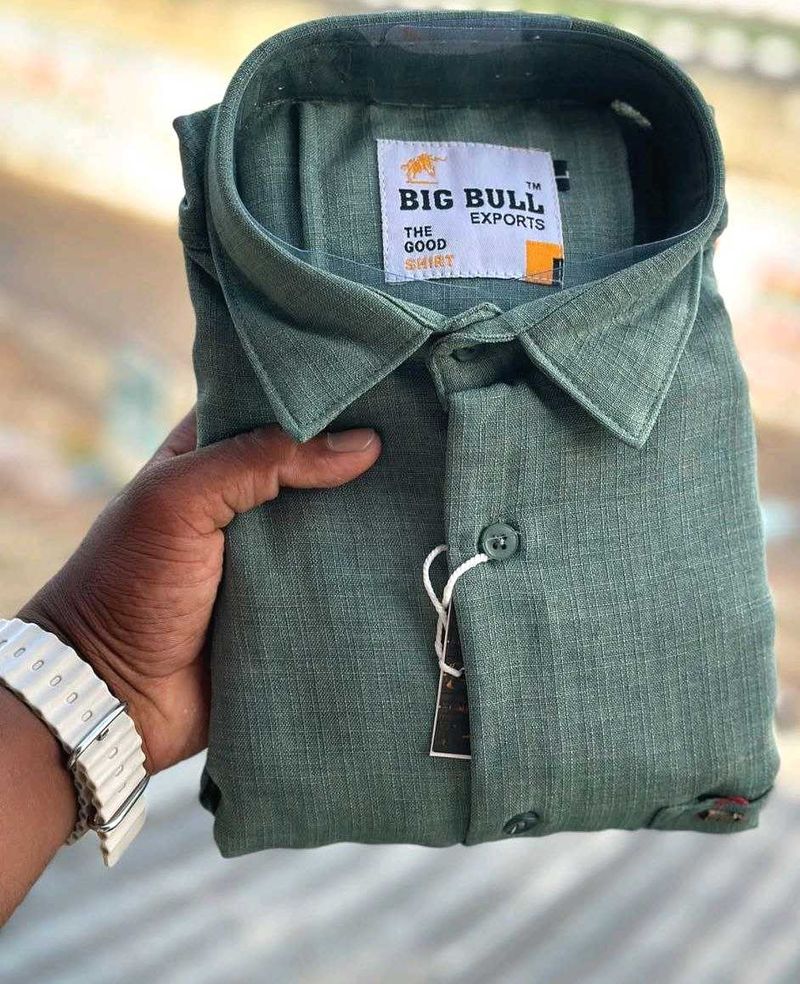 Most Premium Air Soft Rare Linen Fabric Shirt