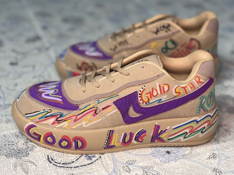 Custom Painted Sneakers