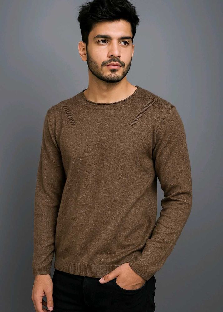 Brown Pullover Sweater