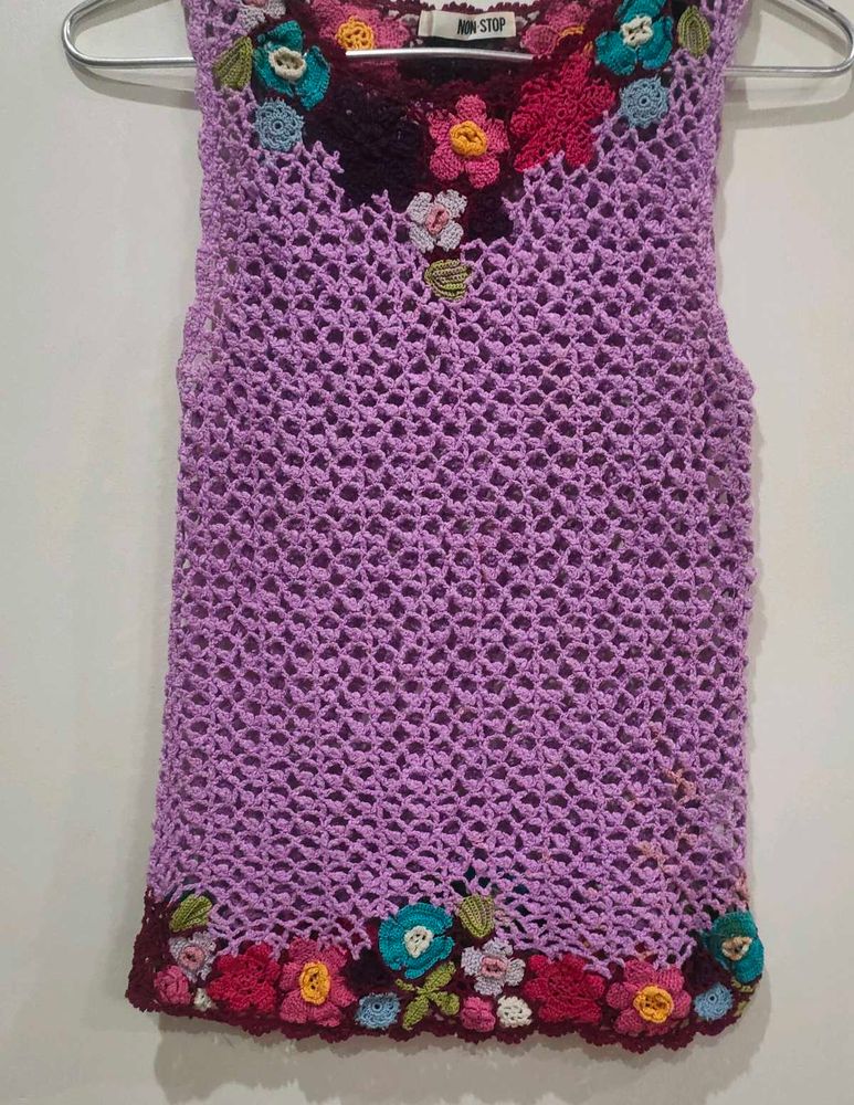 Beautiful Crochet Dress For Baby Girl 💖