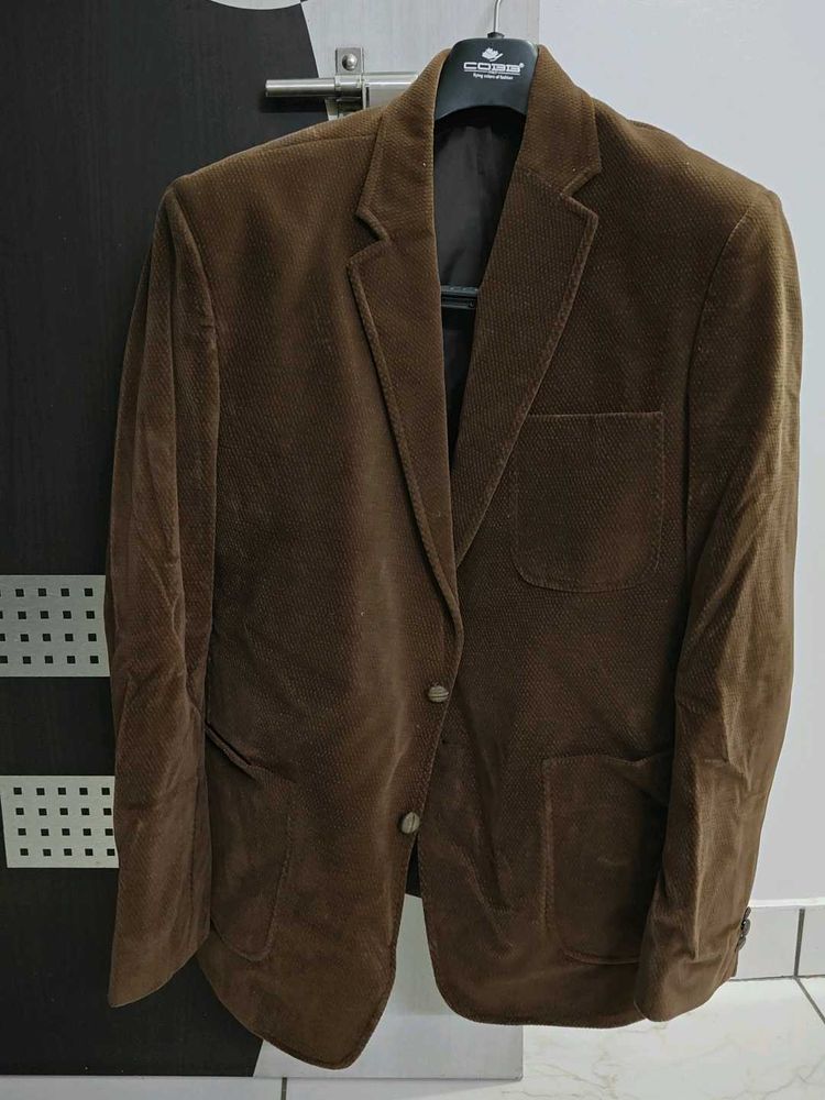Brown Corduroy Blazer