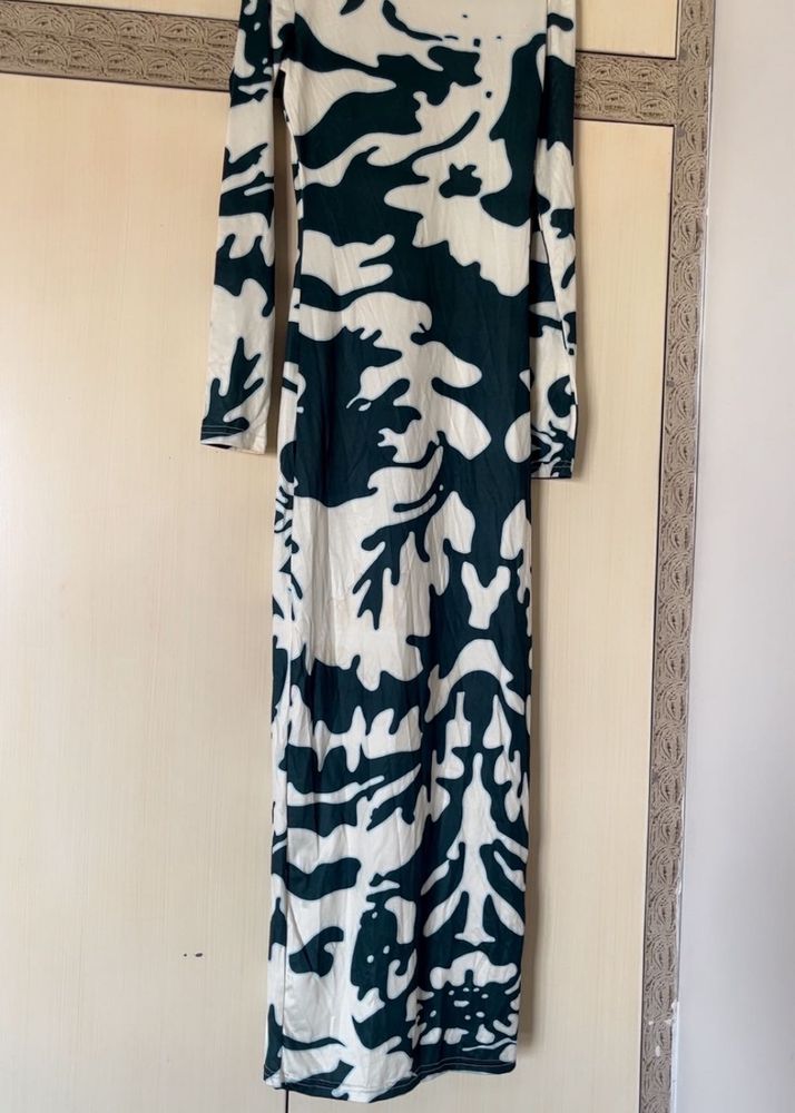 Patterned Maxi Dress