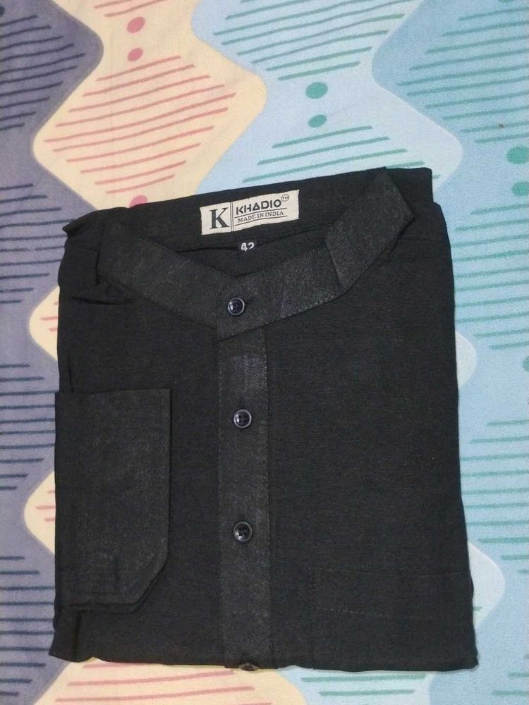 Elegant Black Kurta