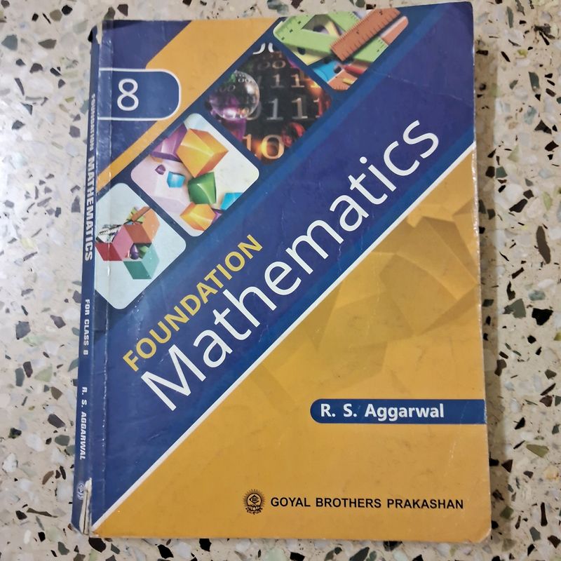 RS AGGARWAL CLASS 8 MATHEMATICS TEXTBOOK
