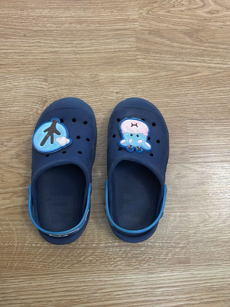 Kids Blue Clogs