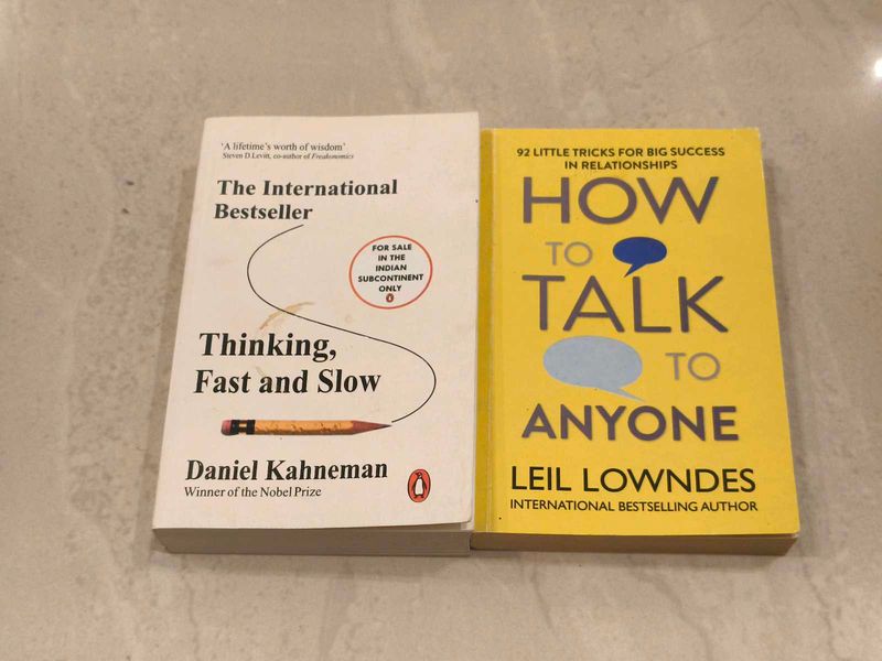 Thinking Fast and Slow, How to Talk 2 Anyone