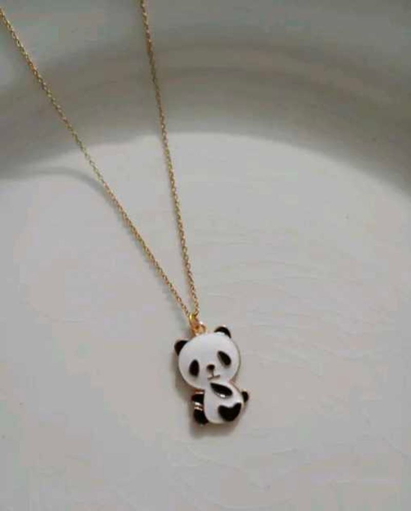 Panda Necklace🐼🌸✨