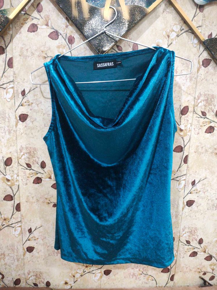Women Cowl Neck Top