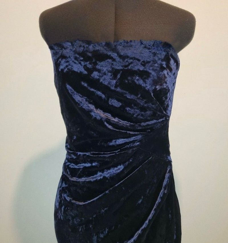 Fashionnova Velvet Fall Dress