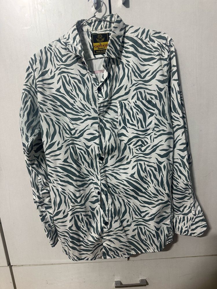 Zebra Print Long Sleeve