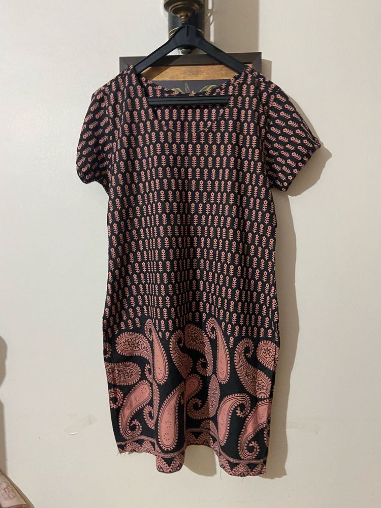 Paisley Print Kurta