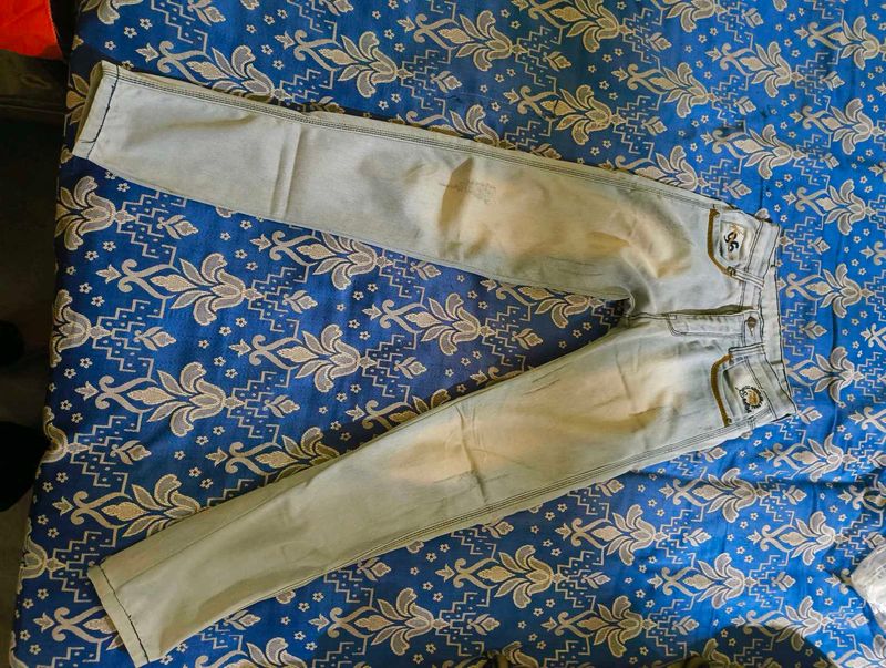 Blue Jeans Pant For Kids