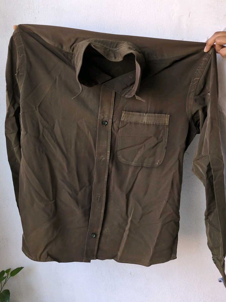 Olive Green Shirt