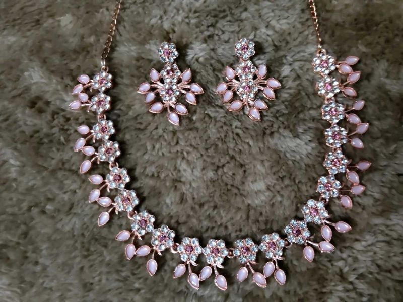 Floral Jewelry Set