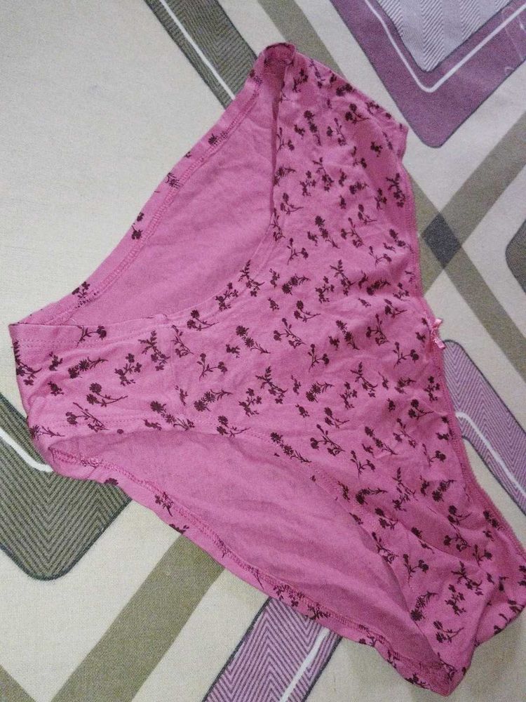 Pink Floral Panty