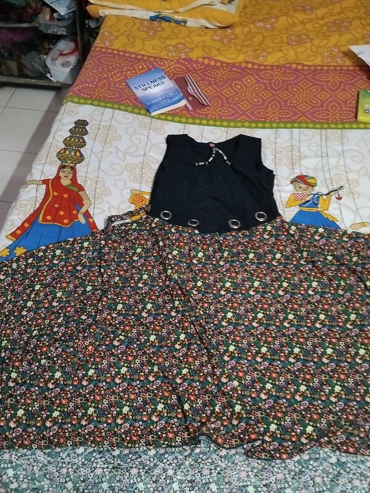 Black Floral Dress
