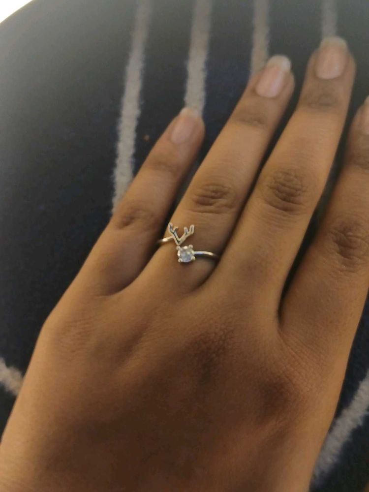 Deer Antler Ring anti tarnish