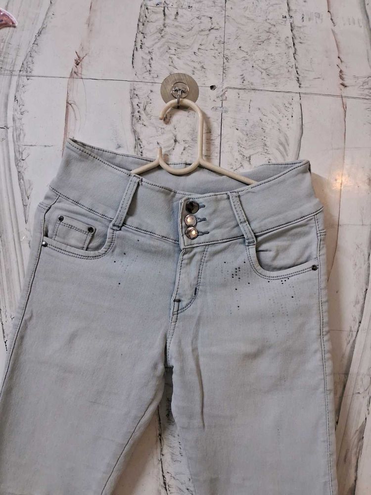 Light Blue  Denim Jeans