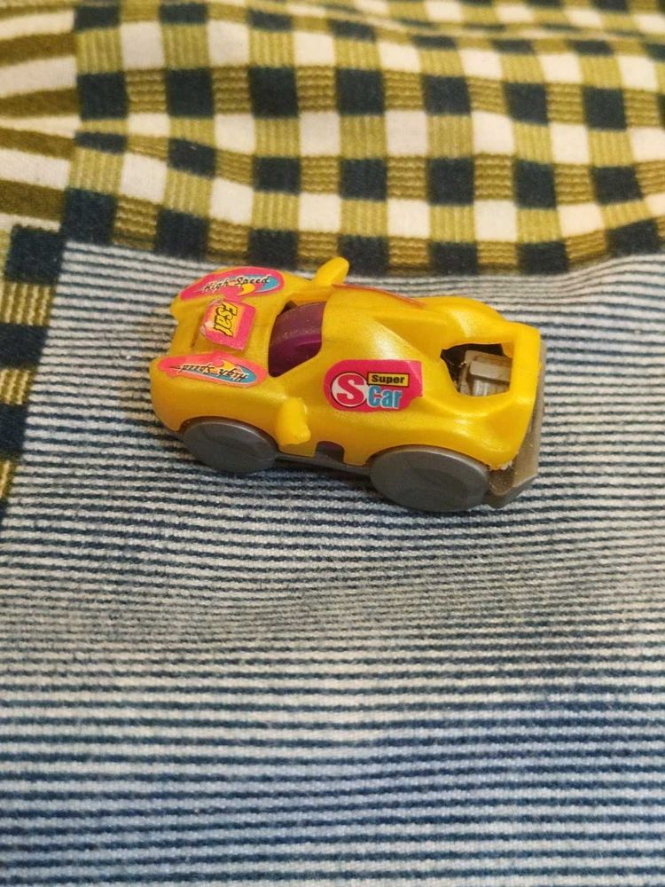 Yellow Super Star Toy Car