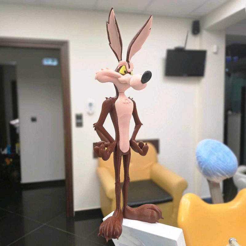Wile E. Coyote Figurine 3d printed