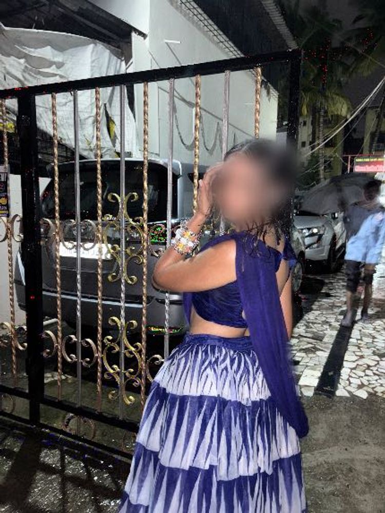 Blue Lehenga Choli Set