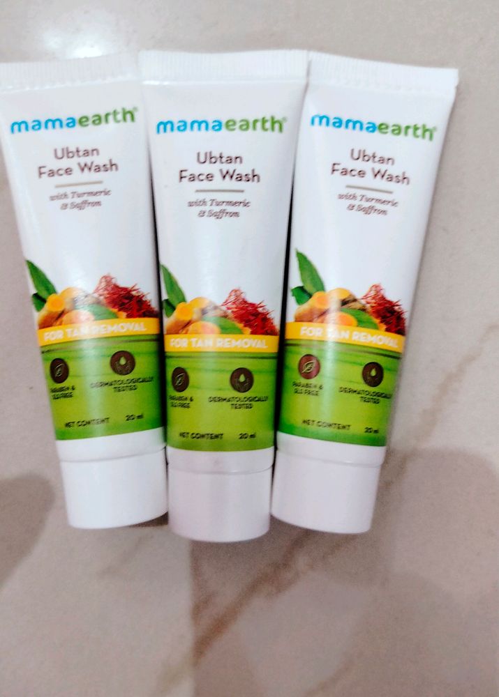 Ubtan Facewash 3pcs