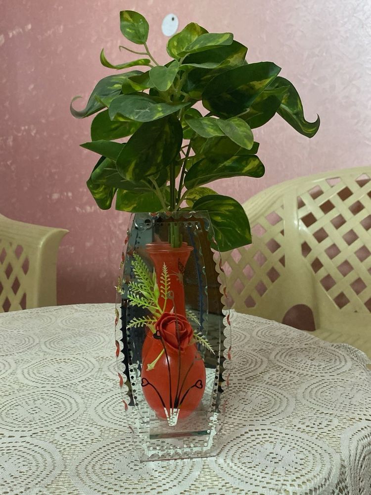 Aesthetic Glass Flower Vase