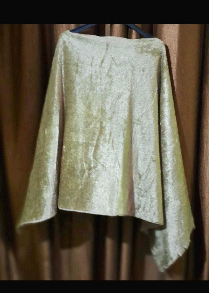 Golden Brown Winter Stole