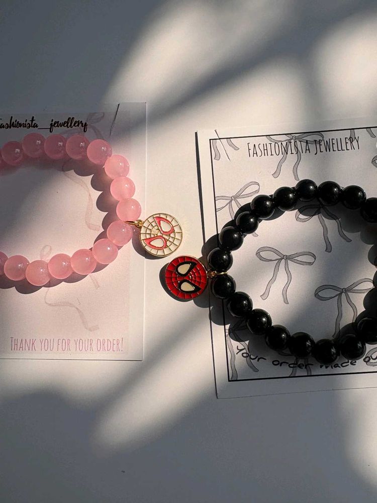 Spiderman and Gwen Bracelet Set