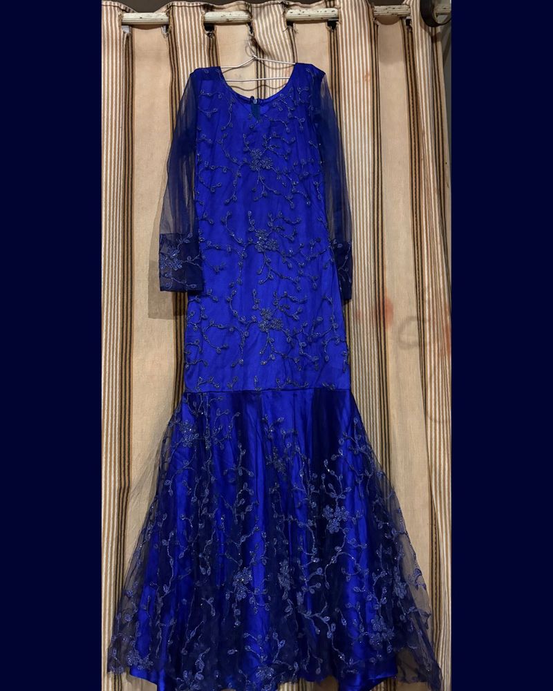 Heavy Blue Gown.