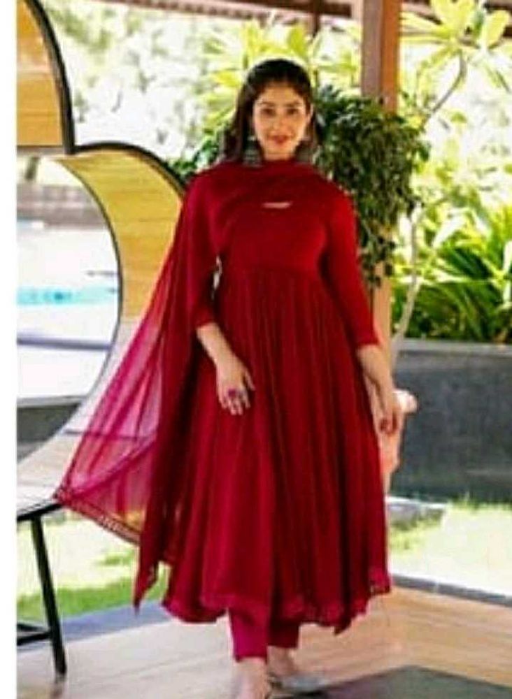 New Frok Pant Dupatta Set