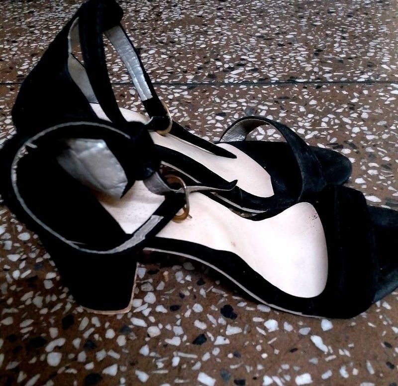 Black Platform Heels