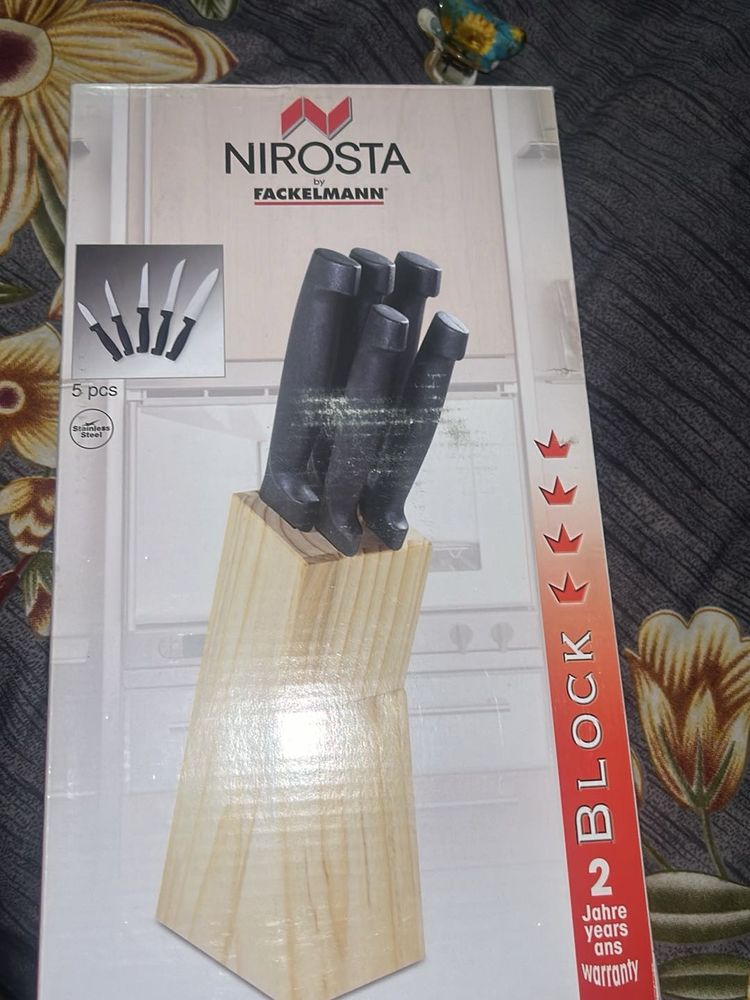 Wooden Kitchen Knief