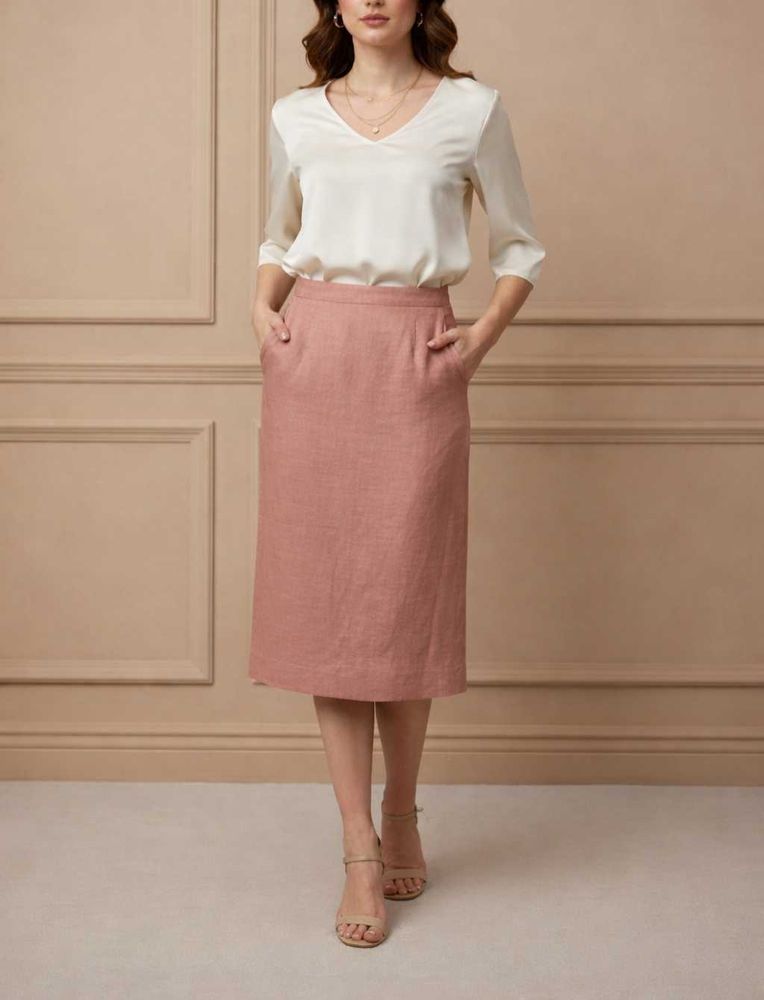 Vintage Midi Skirt