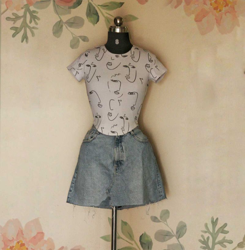 Forever 21 Fitted Ribbed Tshirt