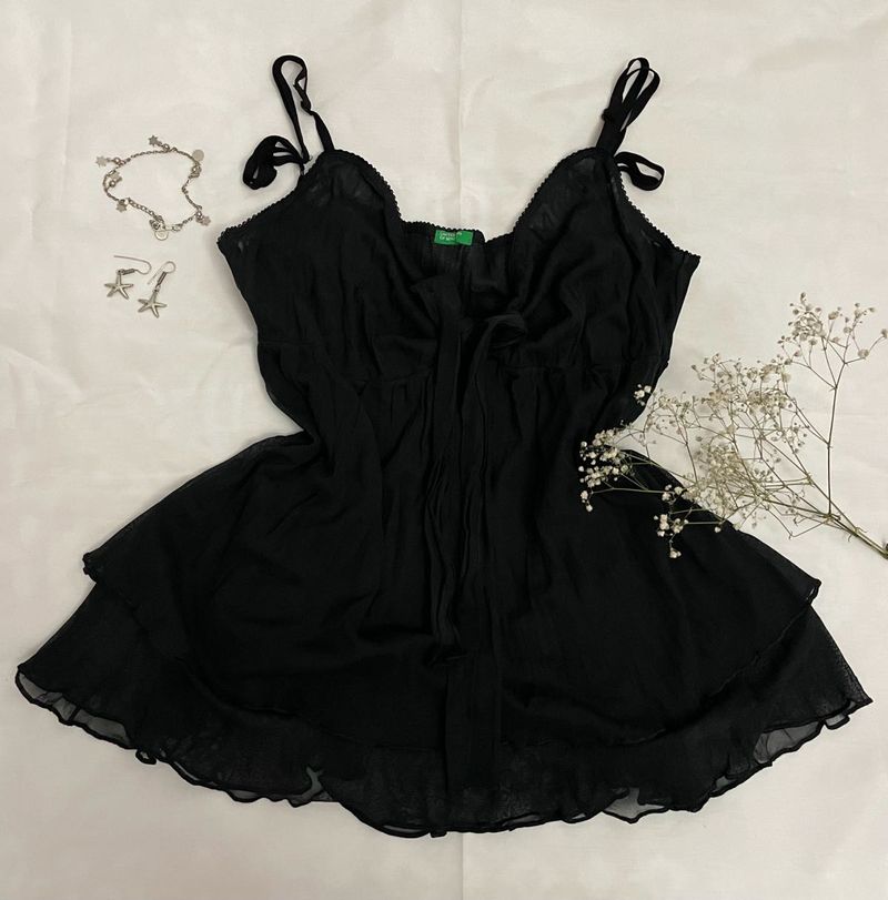 Black Layer Top